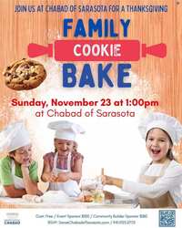 Pre-Thanksgiving Family Cookie Bake Off