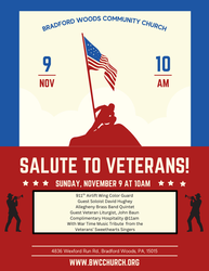 Salute to Veterans':  Service & Celebration