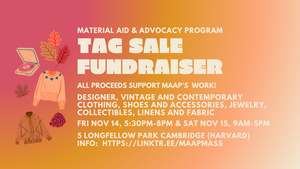 MAAP Tag Sale Fundraiser