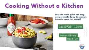 Cooking Without A Kitchen: Spicy Guacamole