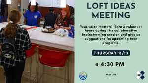 Loft Teen Ideas Meeting