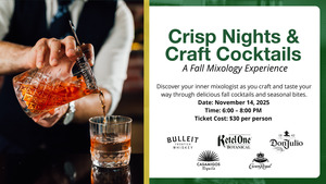 Crisp Nights & Craft Cocktails: A Fall Mixology Experience