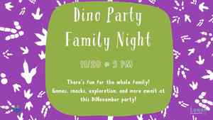 Dino Party Family Night