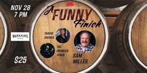 Headlining Comedy at Warr-King Wines!