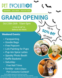 Pet Evolution Bellevue Grand Opening