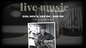 Live Music: Matt Woods Band @ Middlebrook Mercantile