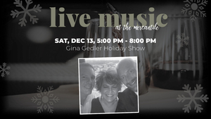 Live Music: Gina Gedler Holiday Show @ Middlebrook Mercantile