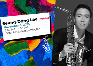 Twin Cities Saxophone Series: Seung Dong Lee — Renowned Saxophonist and Artist