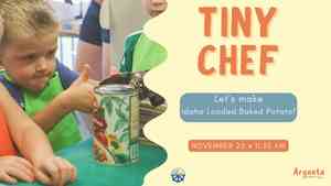 Tiny Chef: Idaho Loaded Baked Potato