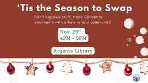 'Tis The Season To Swap! Christmas Ornament Swap