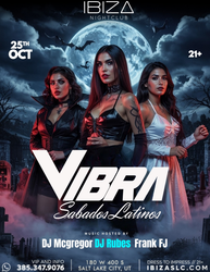 VIBRA SÁBADOS LATINOS – IBIZA SLC | SALT LAKE CITY