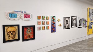 Punk Rock Art Show Exhibit