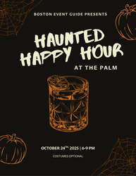 Haunted Happy Hour at The Palm