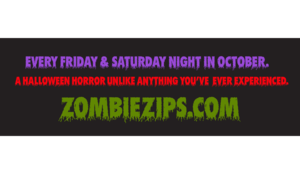 Nighttime Ziplining Halloween Horror Experience - ZOMBIE Zips