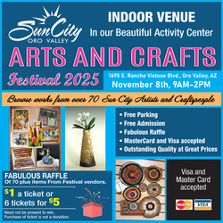 Sun City Oro Valley Arts and Crafts Festival 2025