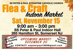 SS Peter & Paul November Indoor Market