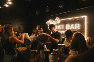 Gigi Pip Custom Hat Bar Pop-Up at Hyatt Regency Lake Washington