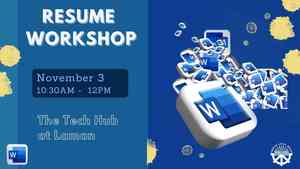 Microsoft Word Resume Workshop