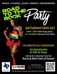 Road to the Rock Party Celebrating the Legendary DJ Spinderella Before Her Induction into the Rock &