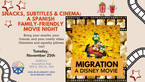 Snacks, Subtitles & Cinema: A Family-Friendly Spanish Movie Screening Night at The Hub