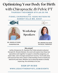 Optimizing Your Body for Birth with Chiropractic and Pelvic PT