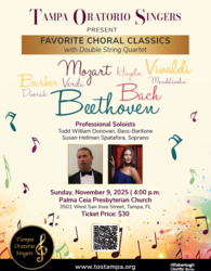 Favorite Choral Classics - Tampa Oratorio Singers