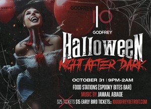 Halloween Night After Dark Takes Over I|O Rooftop at The Godfrey Detroit