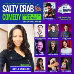 COMEDY SHOW EVENT at THE ICE HOUSE - Pasadena, CA -  November 14th @ 7:30 PM - Legendary Room