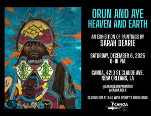 Orun and Aye, Heaven and Earth, an Exhibition of paintings by Sarah Dearie