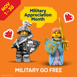 Military Appreciation Month at LEGO Discovery Center Atlanta