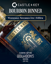 Castle & Key Dinner at Bourbons Bistro