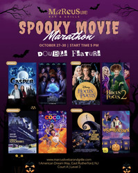 Spooky Movie Marathon at Marcus Live!