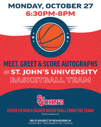 Meet & Greet with the St. Johns Basketball Team