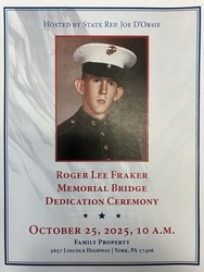 Bridge Dedication for Fallen Vietnam War Veteran
