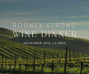 Rodney Strong Wine Dinner