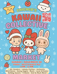 Kawaii Collective Holiday Market - Trinket / Labubu / Sonny Angel Market !