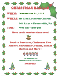 Christmas Bazaar