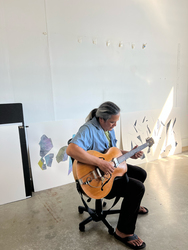 Sonic Performance by Eagle Friend Radio/Lenny Gonzalez for Catherine Lipsetz Dauer Art Exhibition