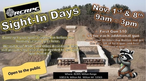 Firearms Sight-in Days