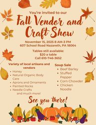Fall Vendor and Craft Show
