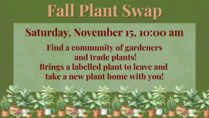 Fall Plant Swap
