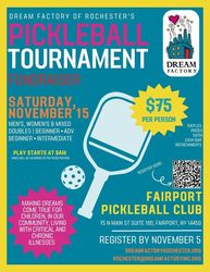 Dream Factory of Rochester Pickleball Tournament
