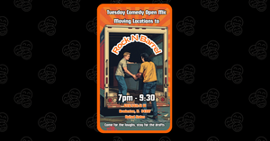 Comedy Open Mic Night at The Rock N Barrel Bar & Grill (Every Tuesday! 7-9:30pm) FREE Admission