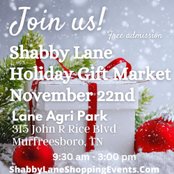 Shabby Lane Holiday Gift Market