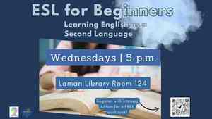 ESL For Beginners (Registration Required)