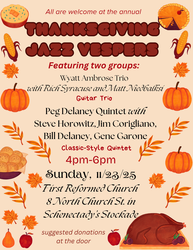 Thanksgiving Jazz Vespers