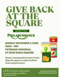 Give Back at the Square - Food Drive Benefiting Philabundance