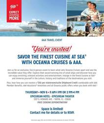 AAA Presents Oceania Cruises