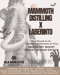 Mammoth Distilling x Laberinto: Spooky Hang Industry Night