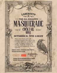 Masquerade Cocktail Hour